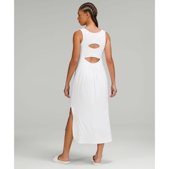 lululemon athletica White Midi Dress - Picture 3 of 7